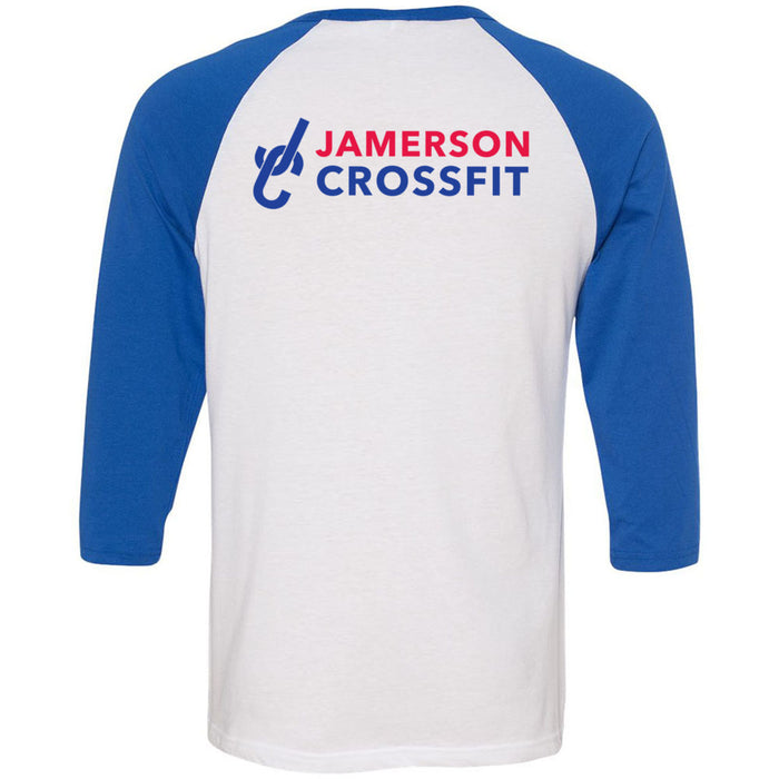 Jamerson CrossFit - 202 - Round - Men's Baseball T-Shirt