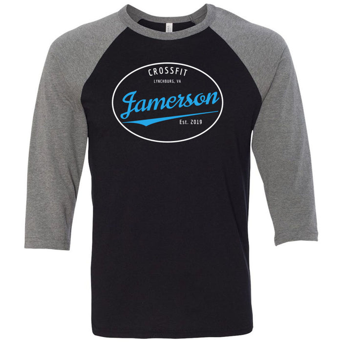 Jamerson CrossFit - 100 - Insignia Blue - Men's Baseball T-Shirt