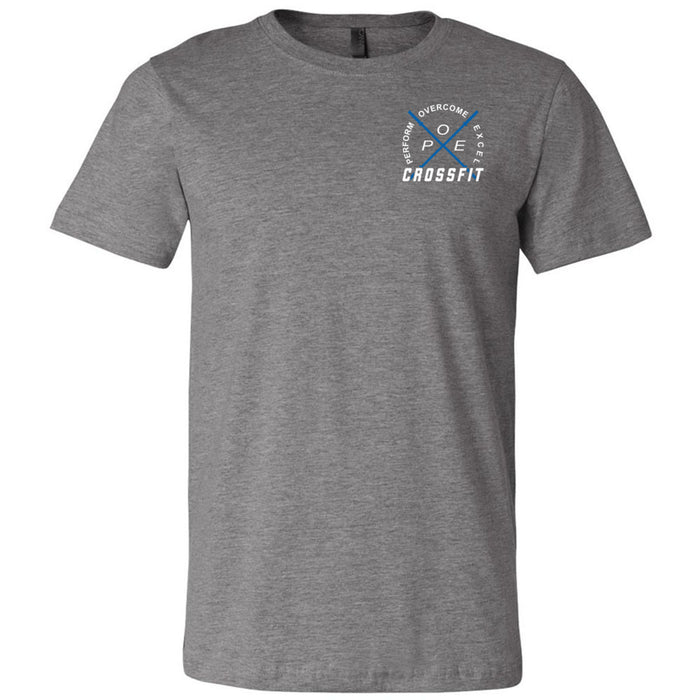 Perform Overcome Excel CrossFit - 100 - Pocket - Men's T-Shirt