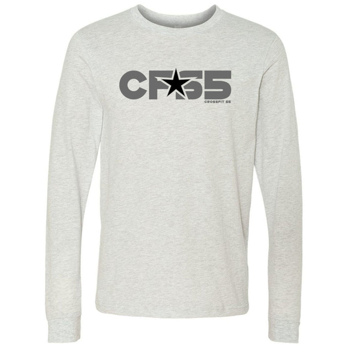 CrossFit S5 - 100 - Grey Star 3501 - Men's Long Sleeve T-Shirt