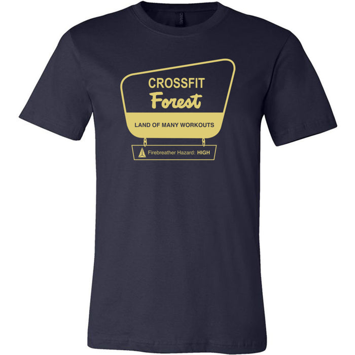 CrossFit Forest - 100 - Parks - Men's T-Shirt