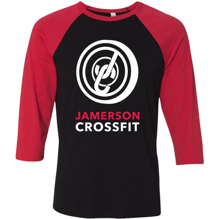 Jamerson CrossFit - 100 - Standard Red - Men's Baseball T-Shirt