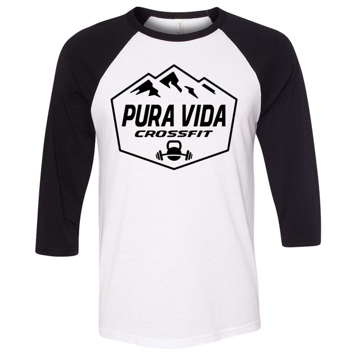Pura Vida CrossFit - 100 - One Color - Men's Baseball T-Shirt
