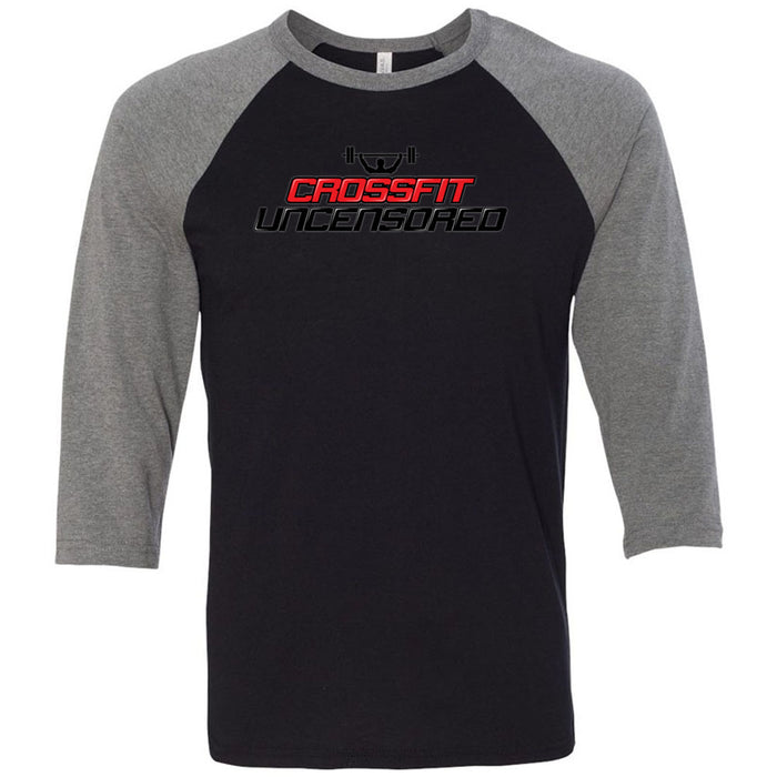 CrossFit Uncensored - 100 - Standard - Men's Baseball T-Shirt