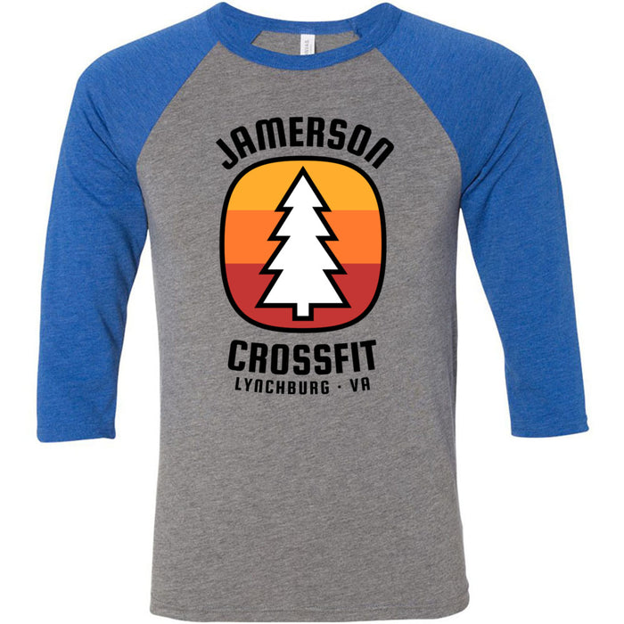 Jamerson CrossFit - 100 - Wilderness 9 - Men's Baseball T-Shirt