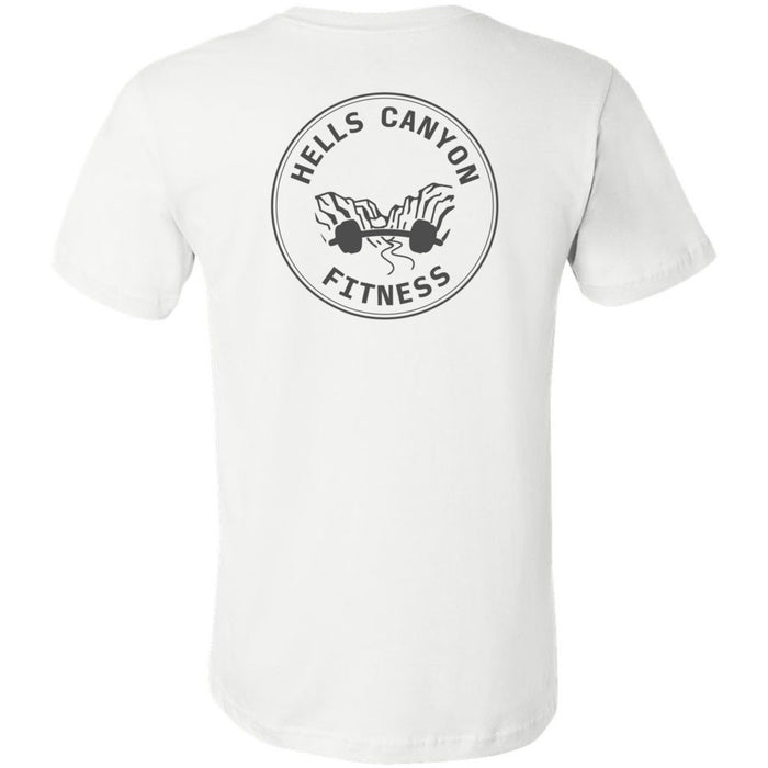 Hells Canyon CrossFit - 200 - Gray - Men's T-Shirt