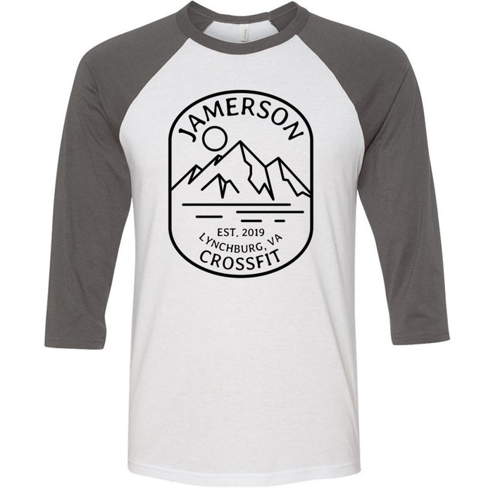 Jamerson CrossFit - 100 - Wilderness 19 - Men's Baseball T-Shirt
