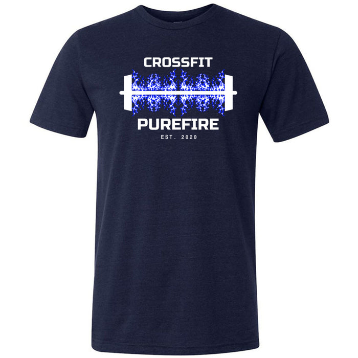 CrossFit Purefire - 100 - Barbell - Men's Triblend T-Shirt