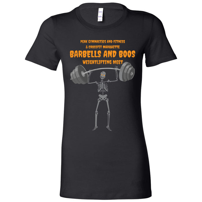 CrossFit Marquette - 200 - Barbells & Boos - Women's T-Shirt