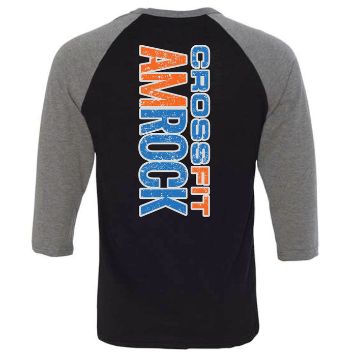 CrossFit AMROCK Pocket - Men's Baseball T-Shirt