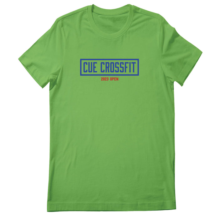 Cue CrossFit - Open 2023 (Blue) - Women's T-Shirt