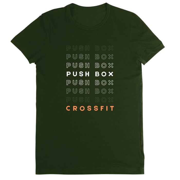 PUSH Box CrossFit - 101 - Stacked - Women's T-Shirt