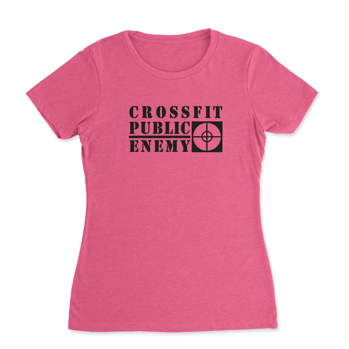 CrossFit Public Enemy Standard - Womens - T-Shirt