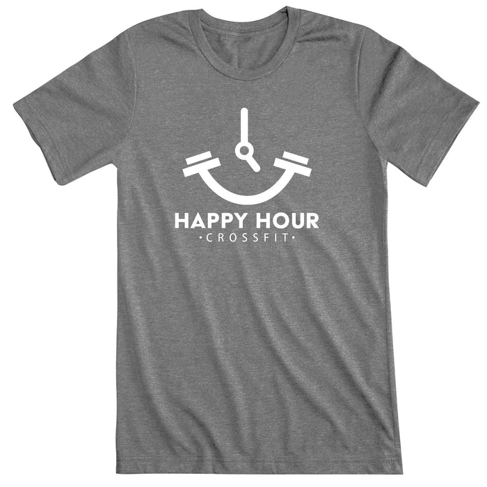 Happy Hour CrossFit White - Men's T-Shirt
