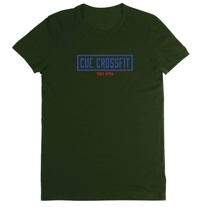 Cue CrossFit - Open 2023 (Blue) - Women's T-Shirt