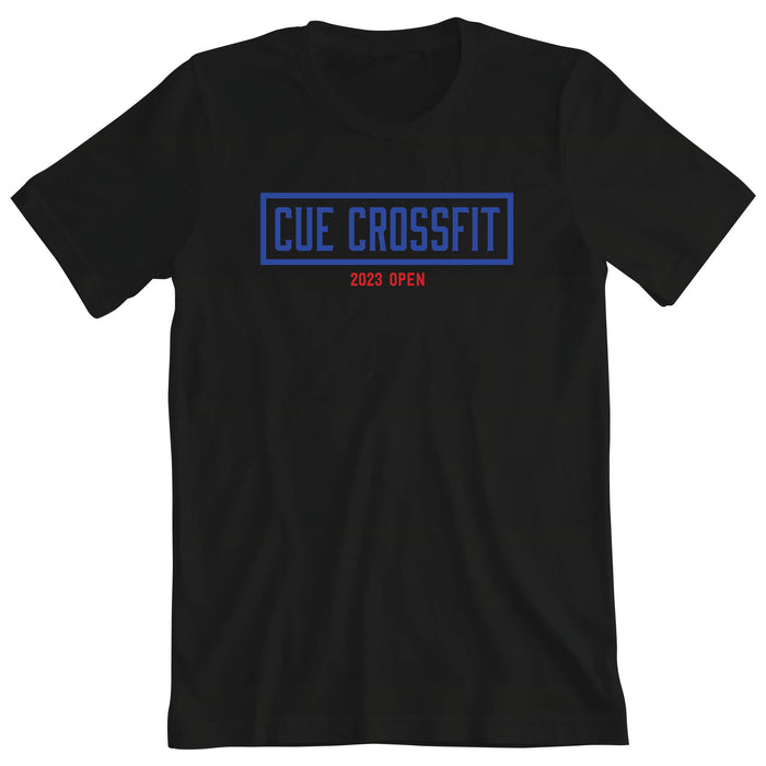 Cue CrossFit - Open 2023 (Blue) - Men's T-Shirt