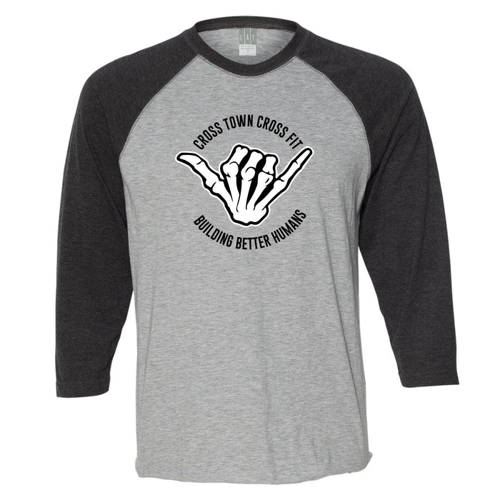 Crosstown CrossFit Building Better Humans - Men's Baseball T-Shirt