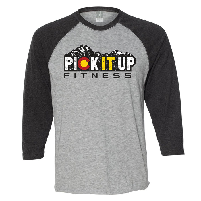 Pick It Up Fitness - 102 - Standard - Men's Baseball T-Shirt