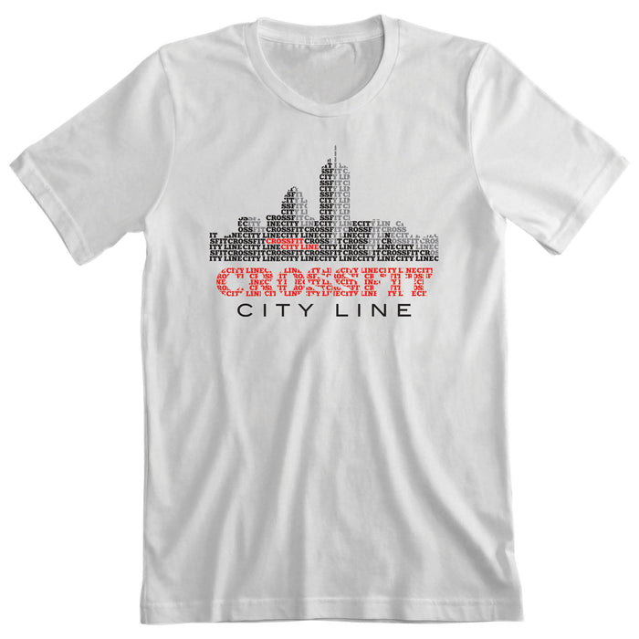 CrossFit City Line Throwback - Men's T-Shirt