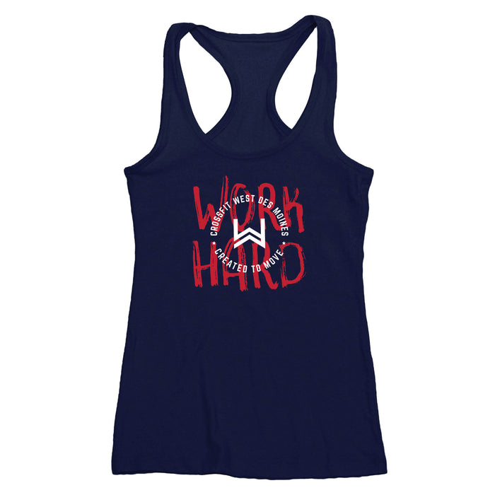 CrossFit West Des Moines - Work Hard - Women's Tank