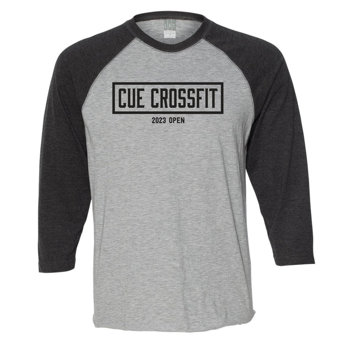 Cue CrossFit - Open 2023 - Men's Baseball T-Shirt