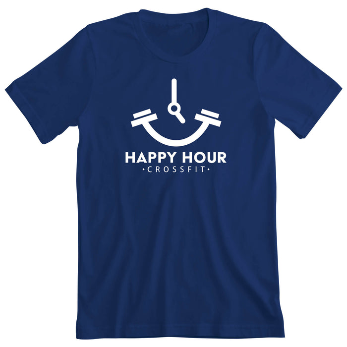 Happy Hour CrossFit White - Men's T-Shirt