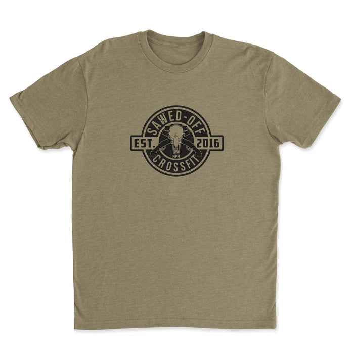 Sawed-Off CrossFit - One Color - Mens - T-Shirt