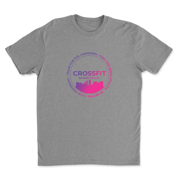 CrossFit Silicon Valley - Round - Mens - T-Shirt
