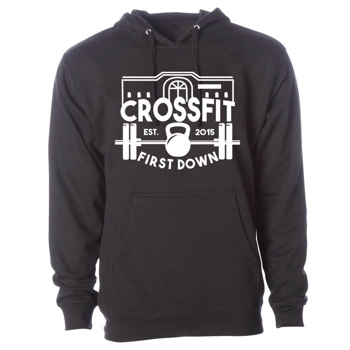 CrossFit First Down - Crest - Mens - Hoodie