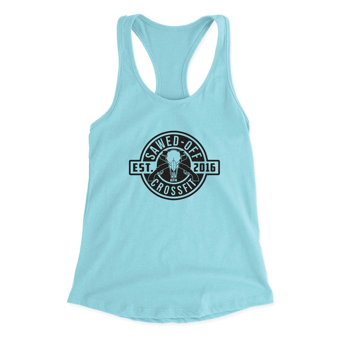 Sawed-Off CrossFit - One Color - Womens - Tank Top