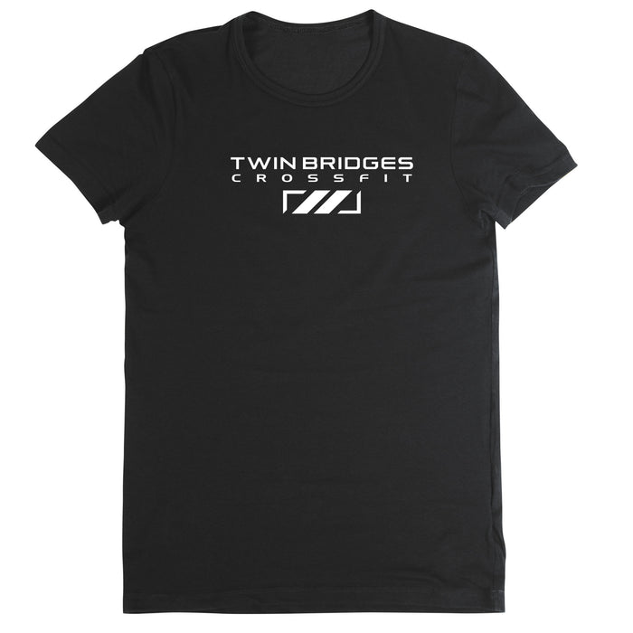 Twin Bridges CrossFit - 200 - Stacked - Women's T-Shirt