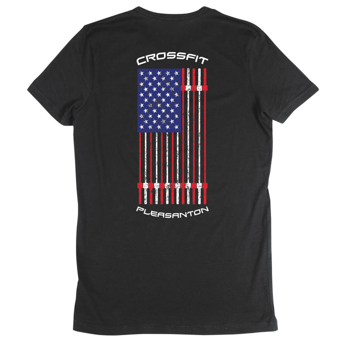 CrossFit Pleasanton - 200 - Flag - Women's T-Shirt