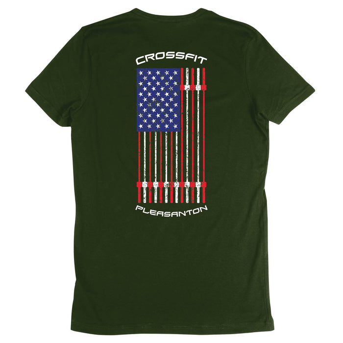 CrossFit Pleasanton - 200 - Flag - Women's T-Shirt