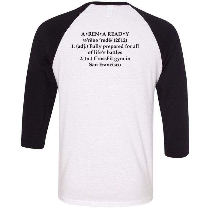 Arena Ready CrossFit - 202 - Definition - Men's Baseball T-Shirt