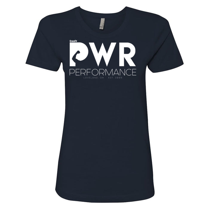 CrossFit Power Performance - 100 - PWR - Women's Boyfriend T-Shirt