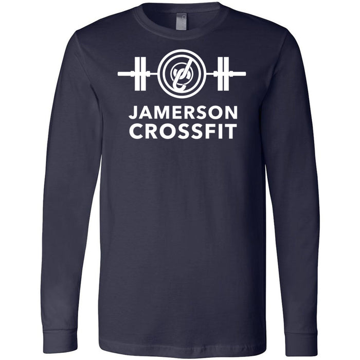 Jamerson CrossFit - 100 - Barbell One Color 3501 - Men's Long Sleeve T-Shirt