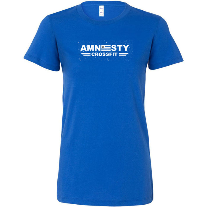 Amnesty CrossFit - Distressed - Women's T-Shirt