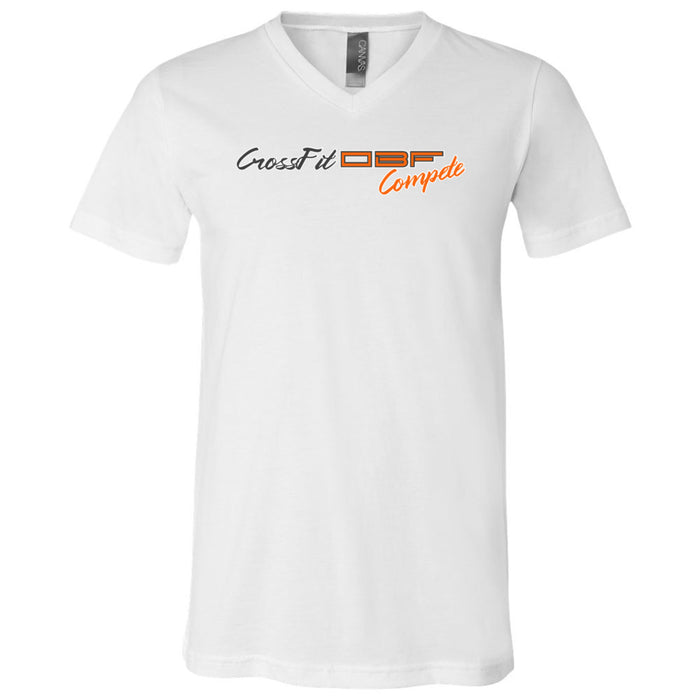 CrossFit OBF - 200 - Compete - Men's V-Neck T-Shirt