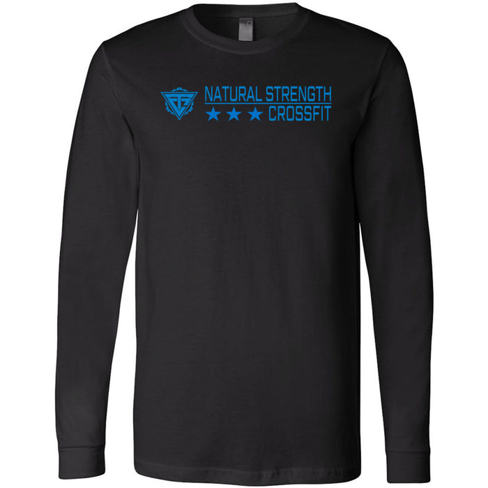 Natural Strength CrossFit - 100 - 3 Star 3501 - Men's Long Sleeve T-Shirt