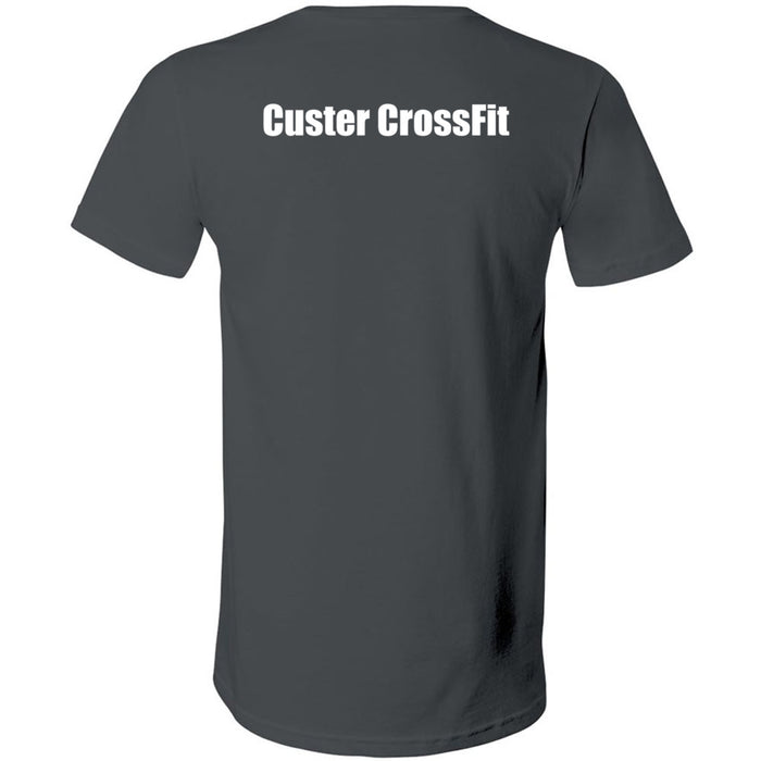 Custer CrossFit - 200 - Standard - Men's V-Neck T-Shirt