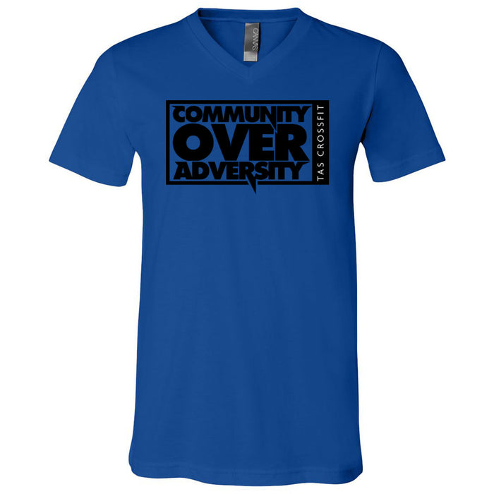 TAS CrossFit - 100 - Community - Men's V-Neck T-Shirt