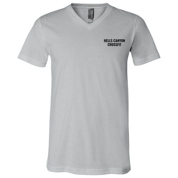 Hells Canyon CrossFit - 200 - One Color - Men's V-Neck T-Shirt