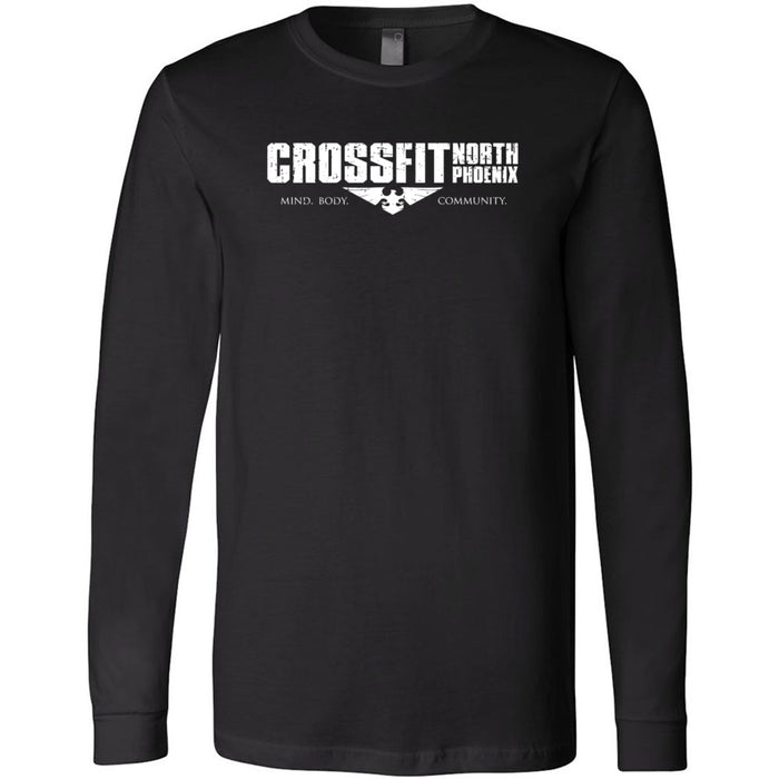 CrossFit North Phoenix - 100 - 1 Sided Print - Men's Long Sleeve T-Shirt