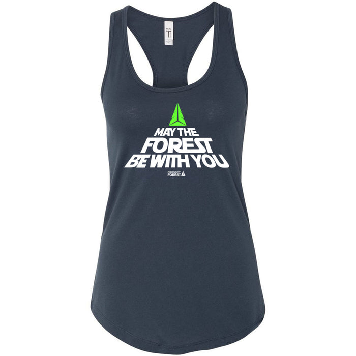 CrossFit Forest - 100 - May the Forest Be With You - Women's Tank