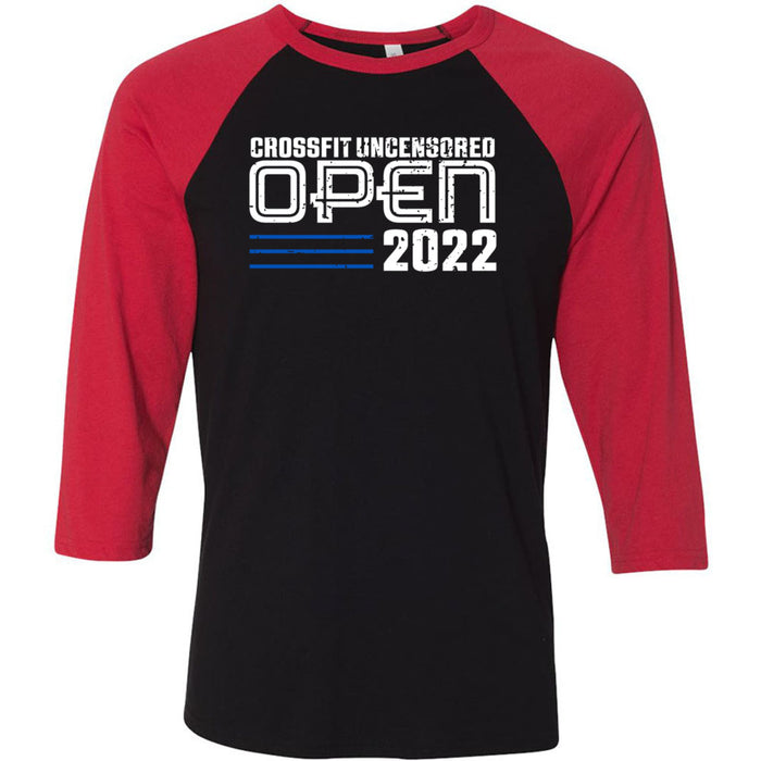 CrossFit Uncensored - 100 - Open 2022 (4) - Men's Baseball T-Shirt