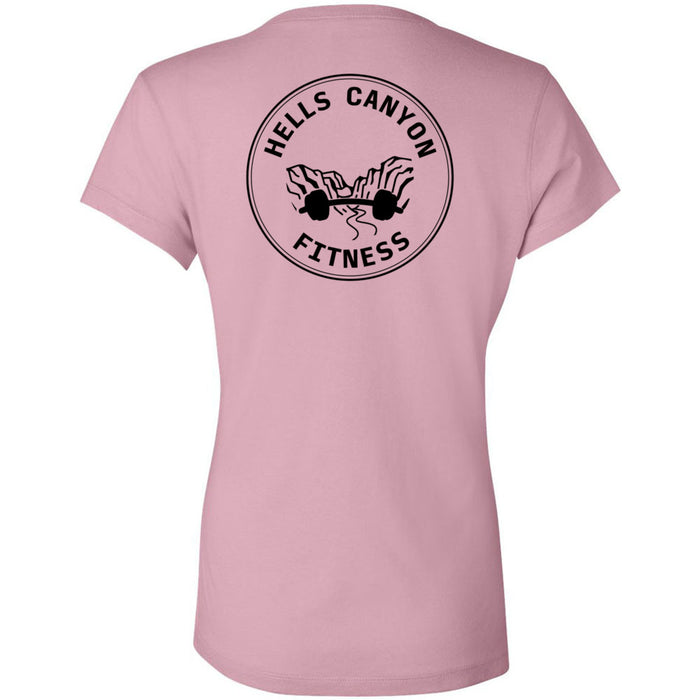 Hells Canyon CrossFit - 200 - One Color - Women's V-Neck T-Shirt