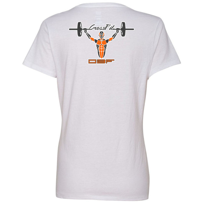 CrossFit OBF - 200 - OBF Women's V-Neck T-Shirt