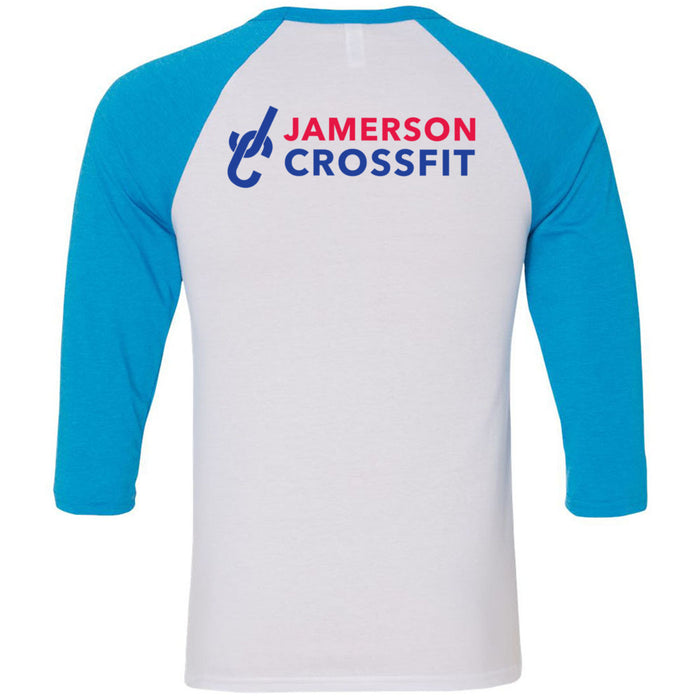Jamerson CrossFit - 202 - Round - Men's Baseball T-Shirt
