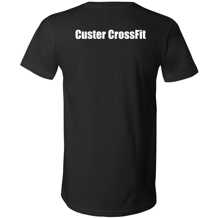Custer CrossFit - 200 - Standard - Men's V-Neck T-Shirt