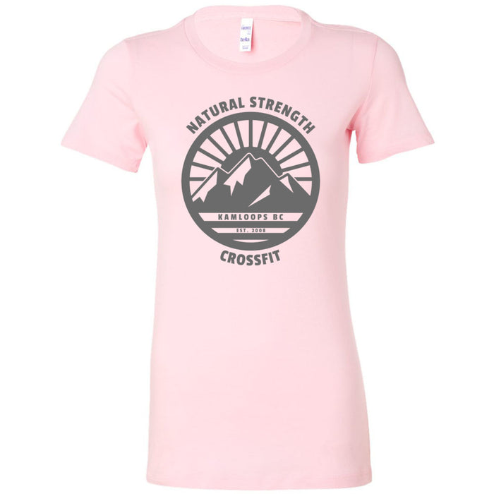 Natural Strength CrossFit - 100 - 02 Wilderness Gray - Women's T-Shirt